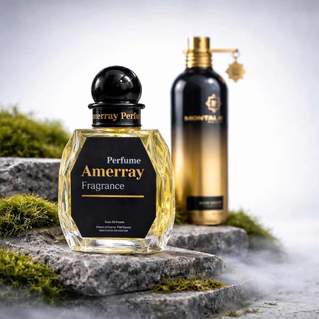Flacon 55 ml du parfum inspiré de Black Oud de Montale - Amerray Parfums Maroc