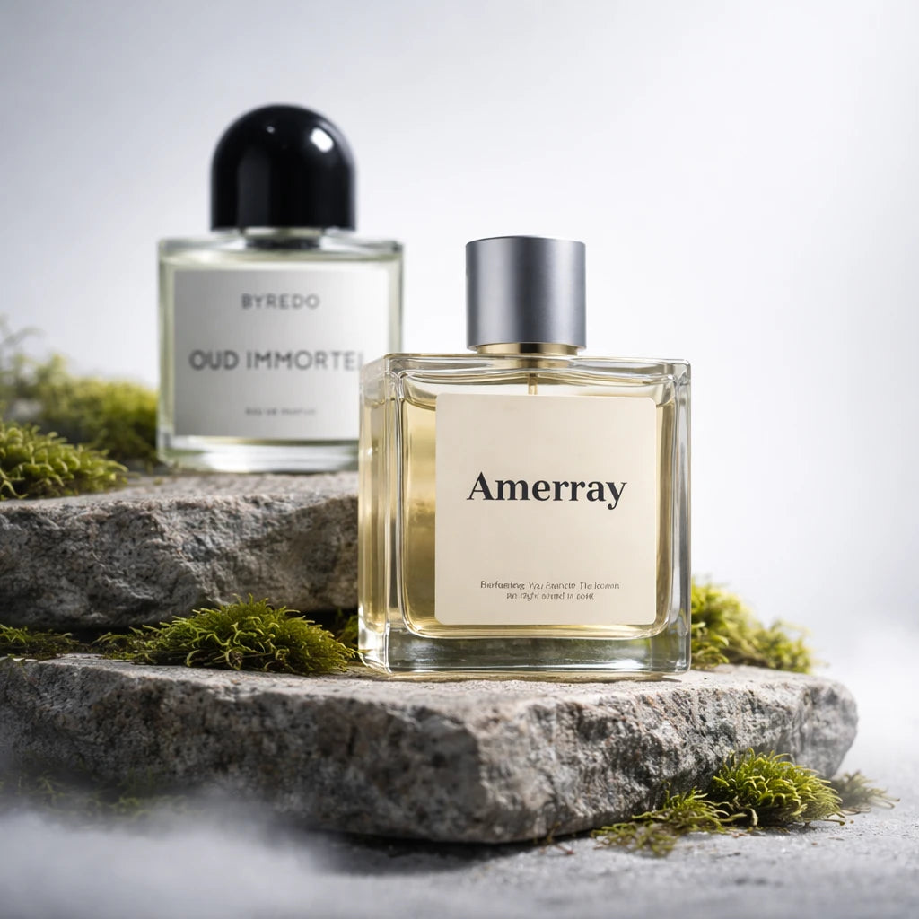 Parfum inspiré de Oud Immortel de Byredo - Amerray Parfums Maroc