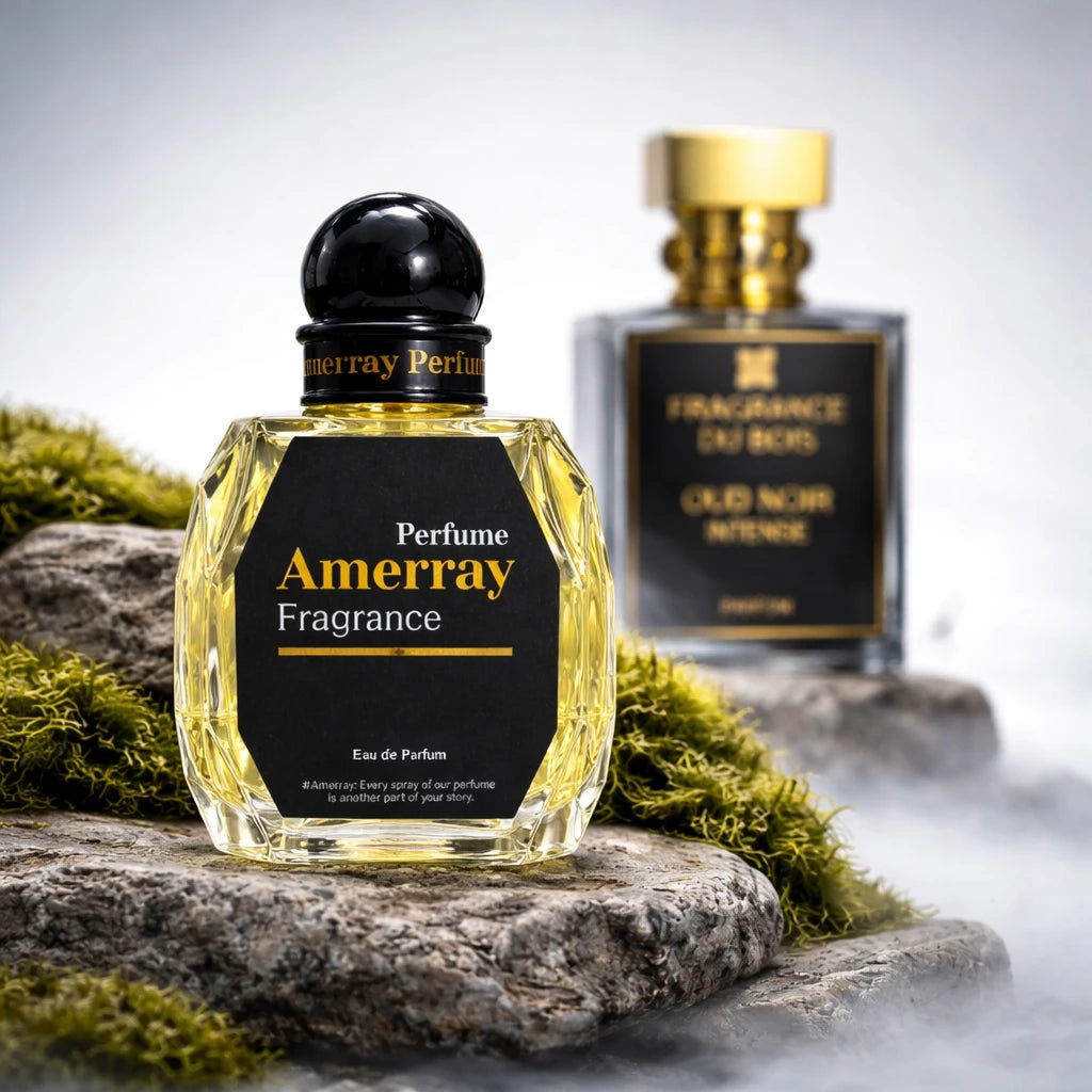 Parfum inspiré de Oud Noir Intense de Fragrance du Bois - Amerray Parfums Maroc