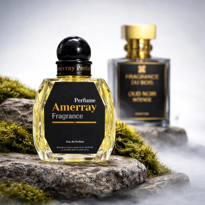 Parfum inspiré de Oud Noir Intense de Fragrance du Bois - Amerray Parfums Maroc
