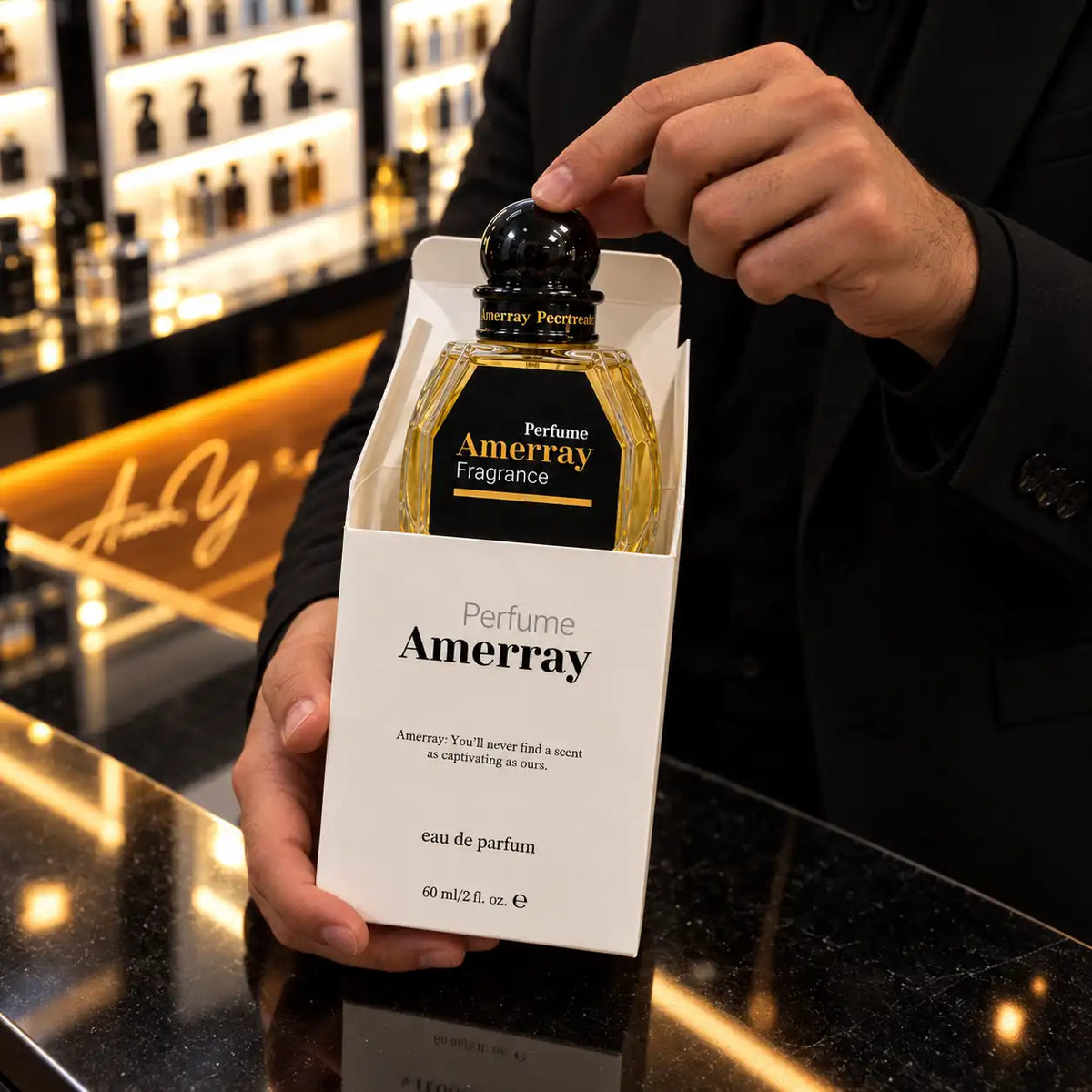Parfum Amerray Roberto Cavalli Uomo – parfum pour homme, présentation en coffret