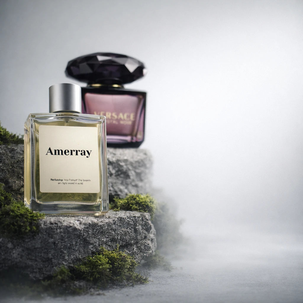 Parfum femme inspiré de Versace Crystal Noire - Amerray Maroc